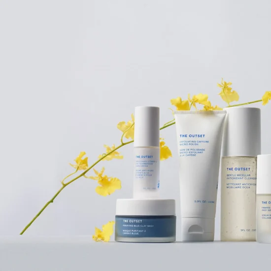 Productos cosméticos de la marca The Outset